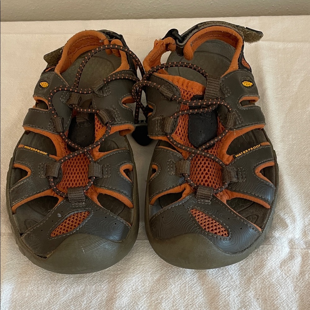 Keen Kids' Sandals - Orange and Brown